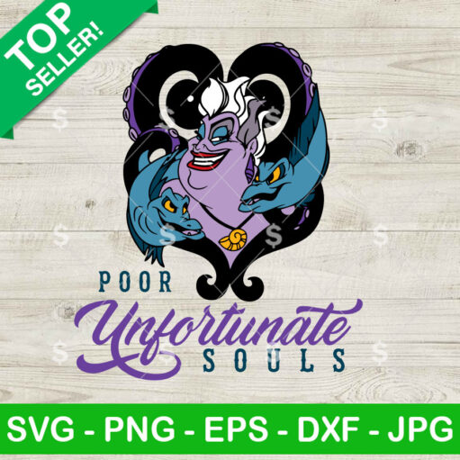 Poor Unfortunate Souls SVG