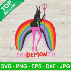 Pridemonth Demon Rainbow LGBT PNG, Pridemonth Demon Sublimation transfer PNG