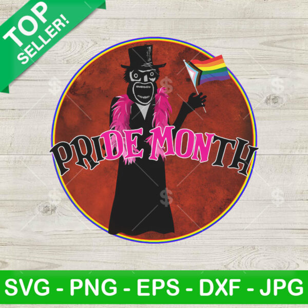 Pridemonth Monster LGBT PNG, Pridemonth Demon Sublimation transfer PNG