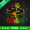 Remembering my Ancestors Juneteenth PNG, Juneteenth Day Sublimation transfer PNG