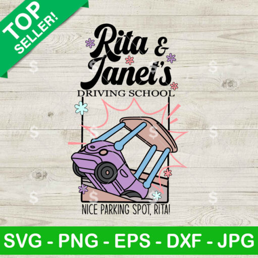 Rita And Janet'S Driving School Svg
