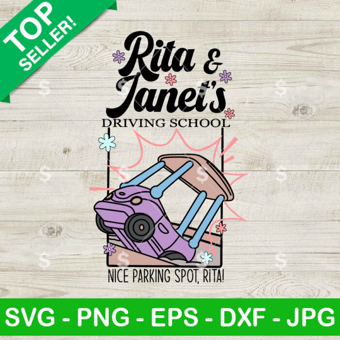 Rita And Janet's Driving School SVG