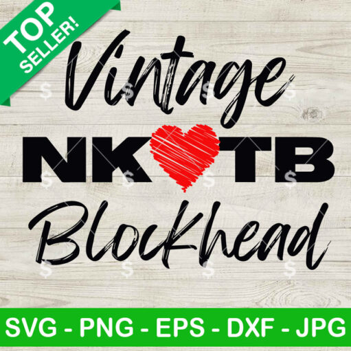 Vintage Nkotb Blackhead Svg