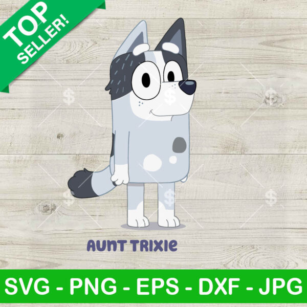 Trixie Heeler Bluey SVG