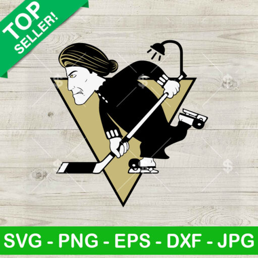 Pittsburgh Penguins Nhl Horror Logo Svg