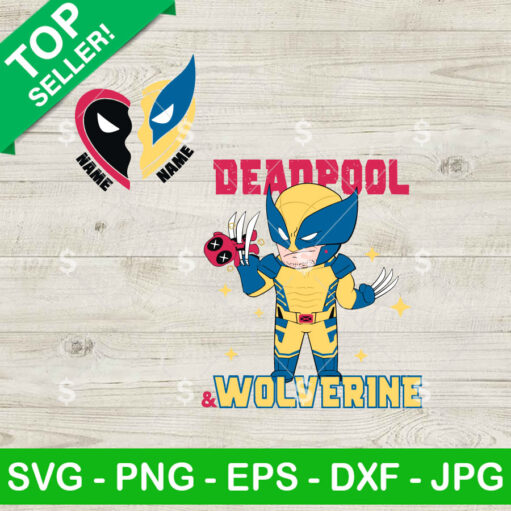 Deadpool And Wolverine Svg