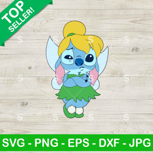 Neverland Stitch Tinkerbell Fairy Svg