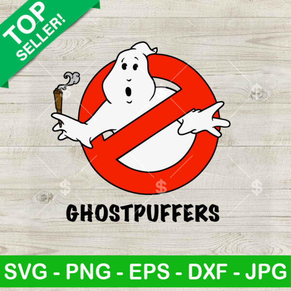 Ghostbusters Smoking Weed SVG