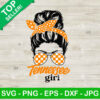 Tennessee Girl with Bandana SVG