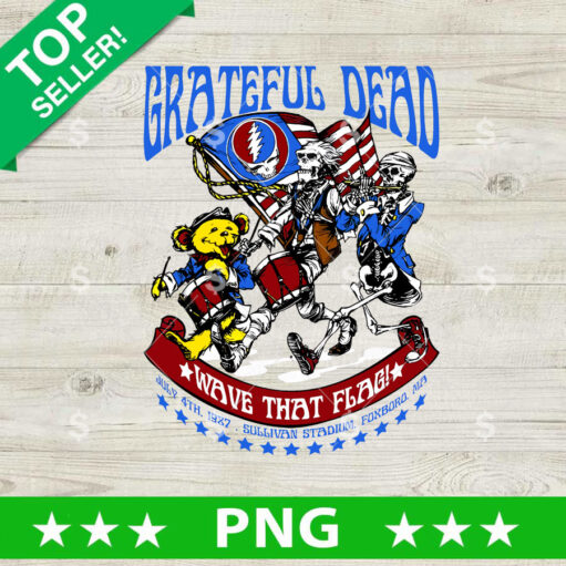 Grateful Dead Wave that flag PNG