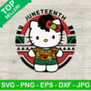 Hello Kitty Afro Girl Juneteenth 1865 SVG