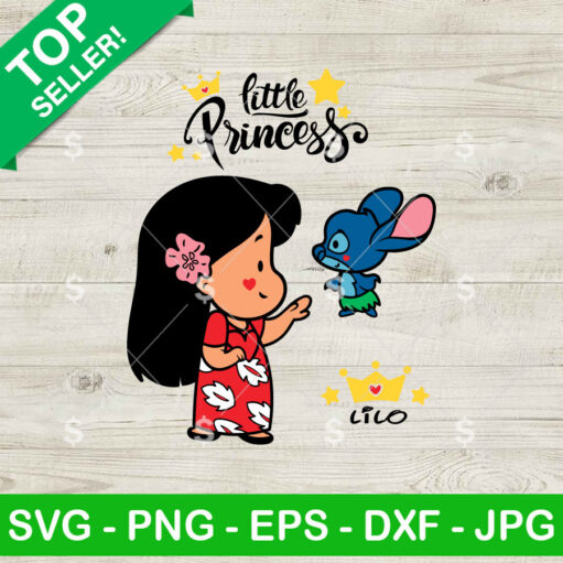 Chibi Disney Lilo Pelekai Svg