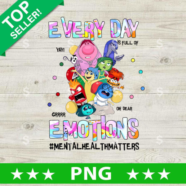 Everyday Full Of Emotions PNG