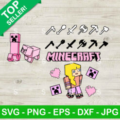Minecraft Girl SVG Cricut