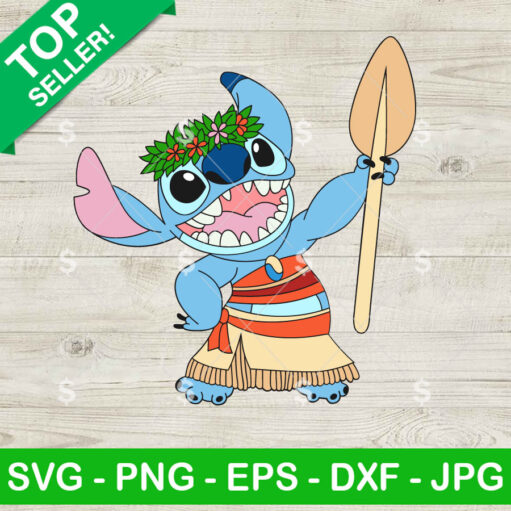 Disney's Moana Stitch SVG