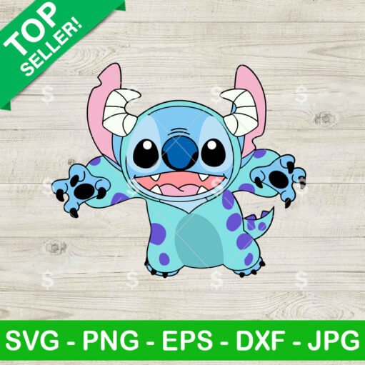 Monster Stitch Sully Svg