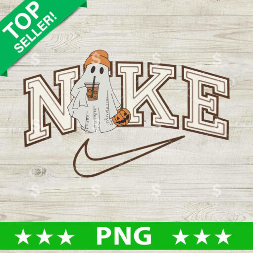 Boo Halloween Nike Logo PNG