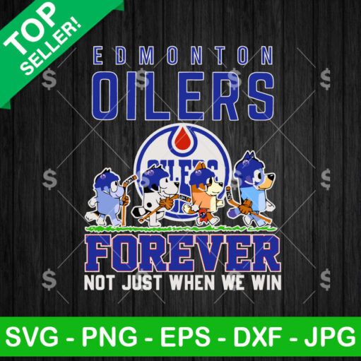 Edmonton Oilers Forever Hockey Snoopy Svg