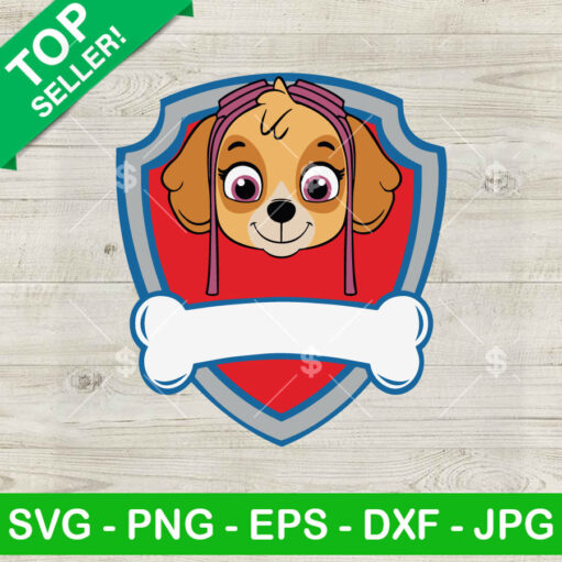 Skye Paw Patrol SVG