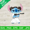 Stitch Leia Organa SVG