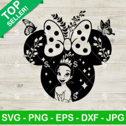 Tiana Princess Mouse Ears SVG