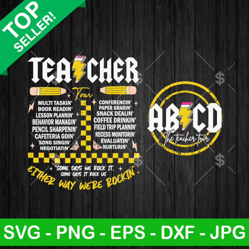 Teacher Tour SVG