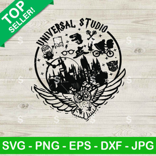 Harry Potter Hogwart Universal Studio SVG, Universal Studio SVG, Funny Disney Family Vacation SVG Cricut