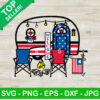 4th Of July Camper SVG