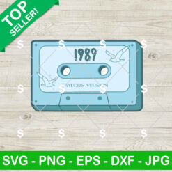 1989 Album Cassette Tape SVG