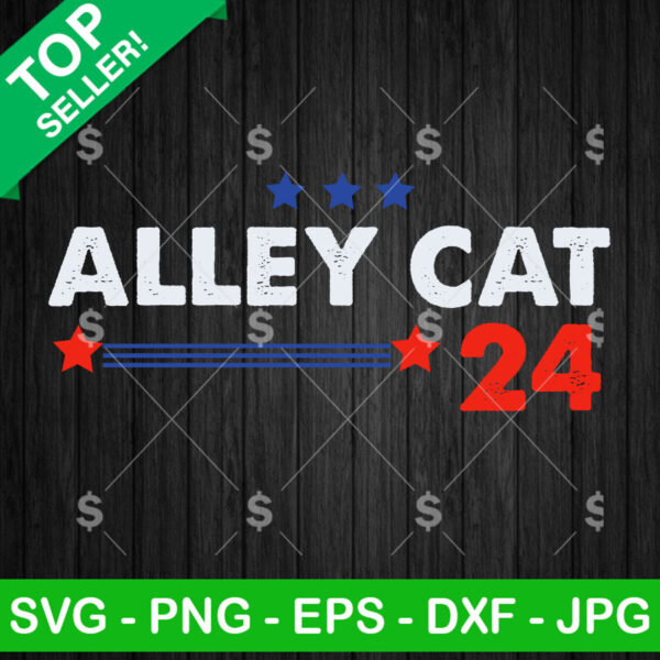 Alley Cat 2024 President Election SVG, Funny Trump Alley Cat SVG, Trump Biden Morals of An Alley Cat SVG PNG Cricut