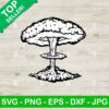 Atomic Bomb Explosion SVG