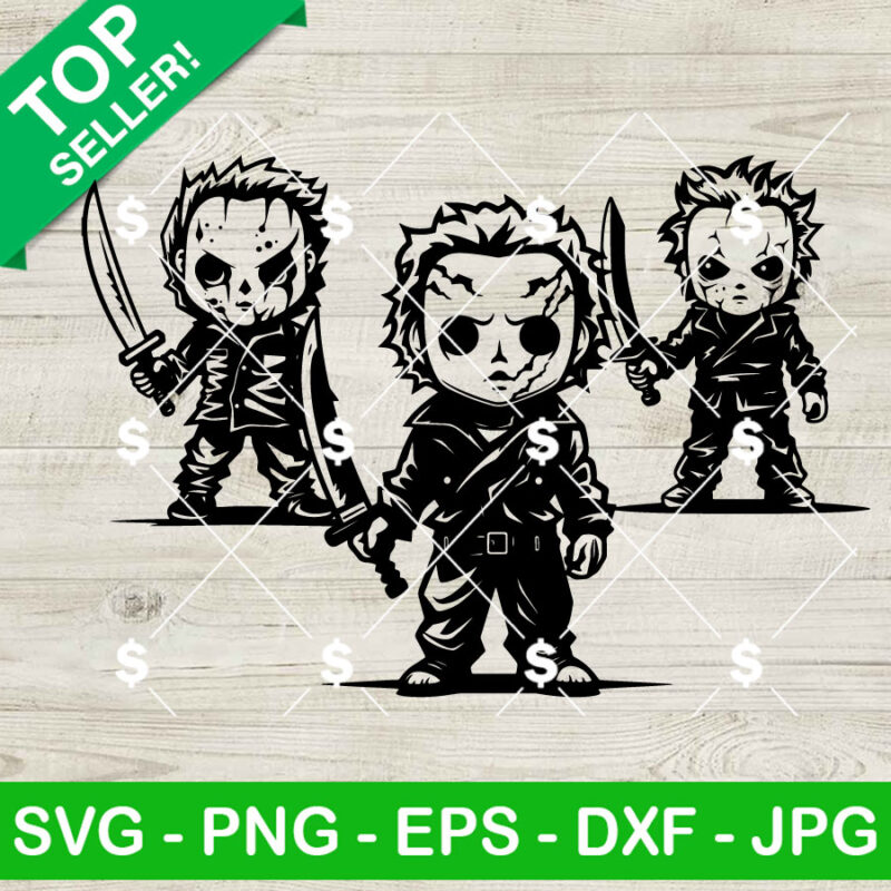 Baby Michael Myers SVG