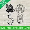Beetlejuice Never Trust The Living SVG Bundle