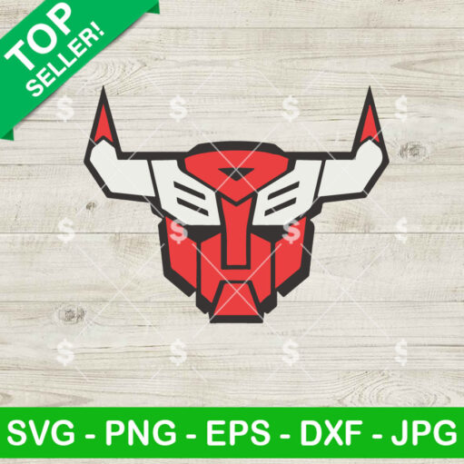 Chicago Bulls Transformers Svg