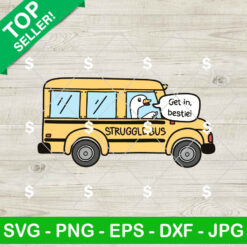 Cute Silly Goose Struggle Bus SVG