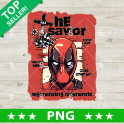Deadpool He Savior Jesus Cross PNG