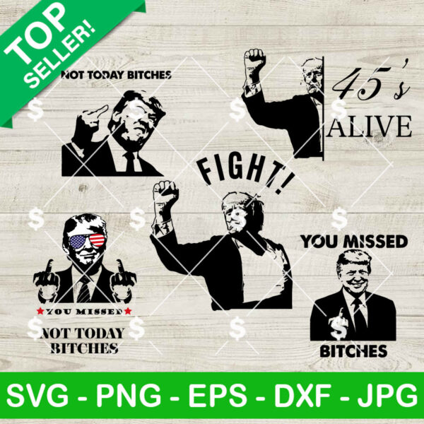 Fight Fight Fight Trump 2024 SVG Bundle