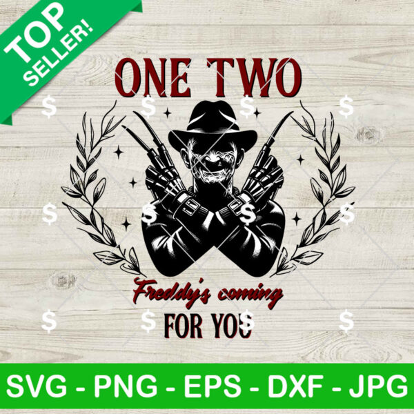 Freddy Horror Characters SVG