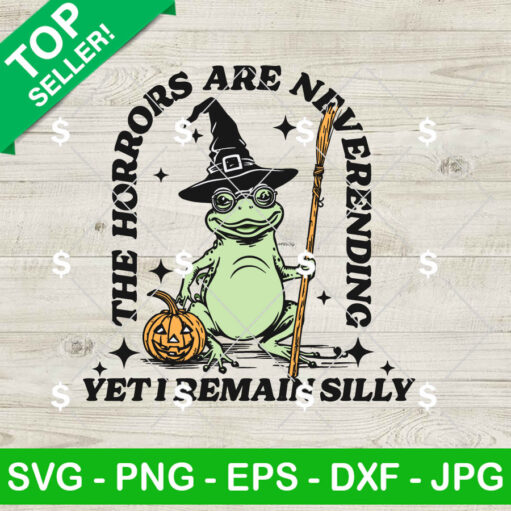 Funny Frog Witch Halloween SVG