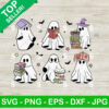 Ghost Bookish Funny Halloween SVG