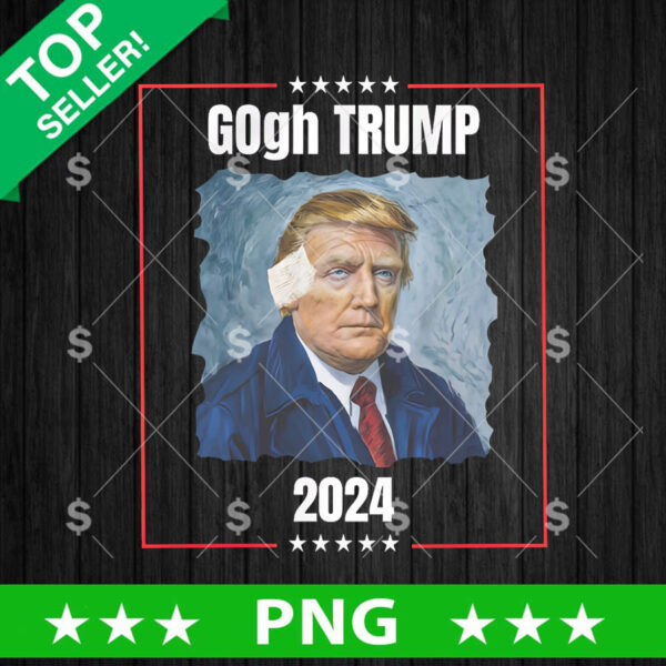 Gogh Trump bandage ears PNG
