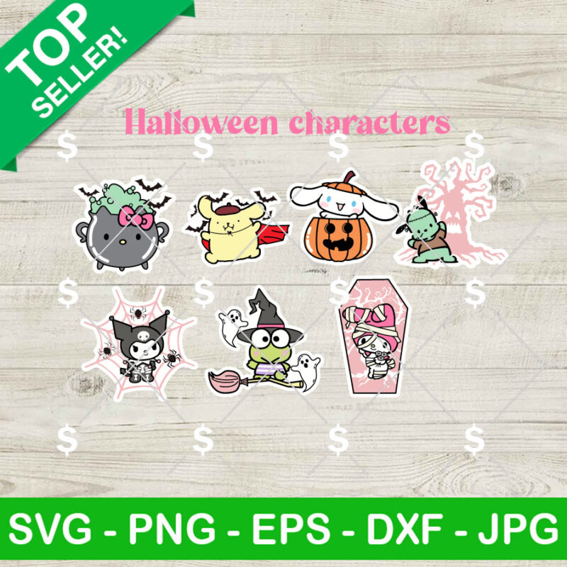 Hello Kitty Venom SVG, Kitty Happy Halloween SVG, Scary Hello Kitty SVG