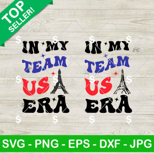 In My Team USA Era Paris 2024 Olympics SVG