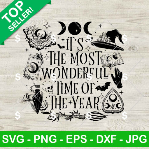 It'S The Most Wonderful Time Of The Year Halloween Svg