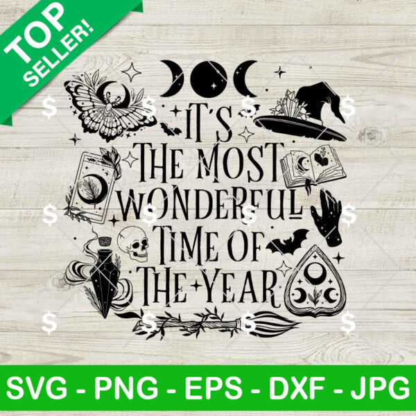 It's The Most Wonderful Time Of The Year Halloween SVG