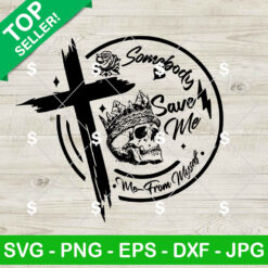 Jelly Roll Skeleton Somebody Save Me SVG
