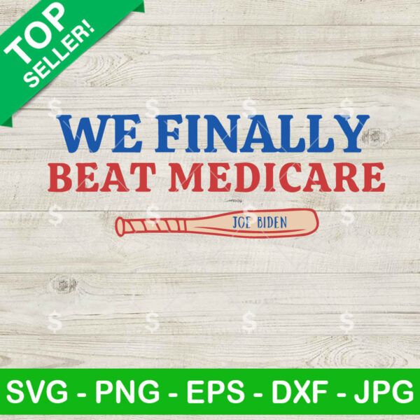 We Finally Beat Medicare SVG PNG
