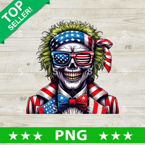 Joker America PNG, Joker 4th of July Sublimation transfer PNG