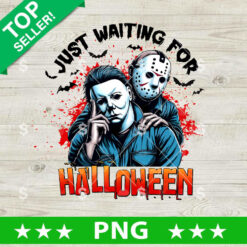 Just Waiting For Halloween Michael Myers And Jason Voorhees PNG
