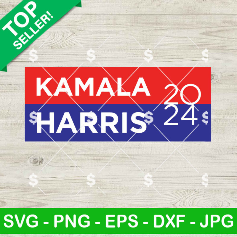 Kamala Harris 2024 SVG, Kamala Harris President SVG, Kamala Harris SVG PNG